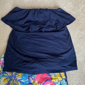 Navy Lilly Pulitzer tube top - XS